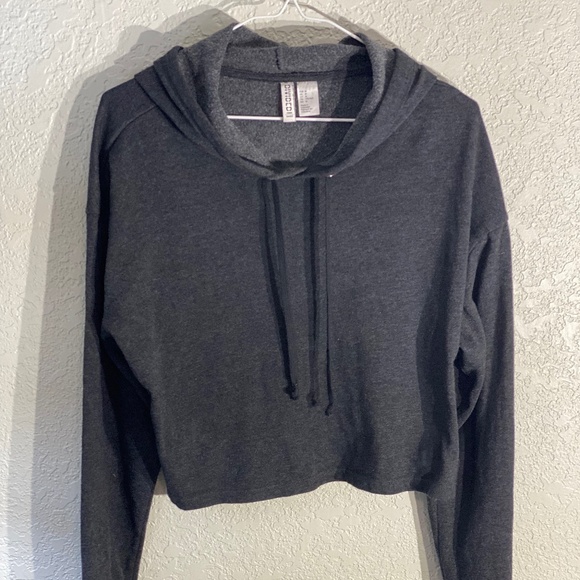 H&M Tops - H&M (DIVIDED) Cropped, Cozy Hoodie